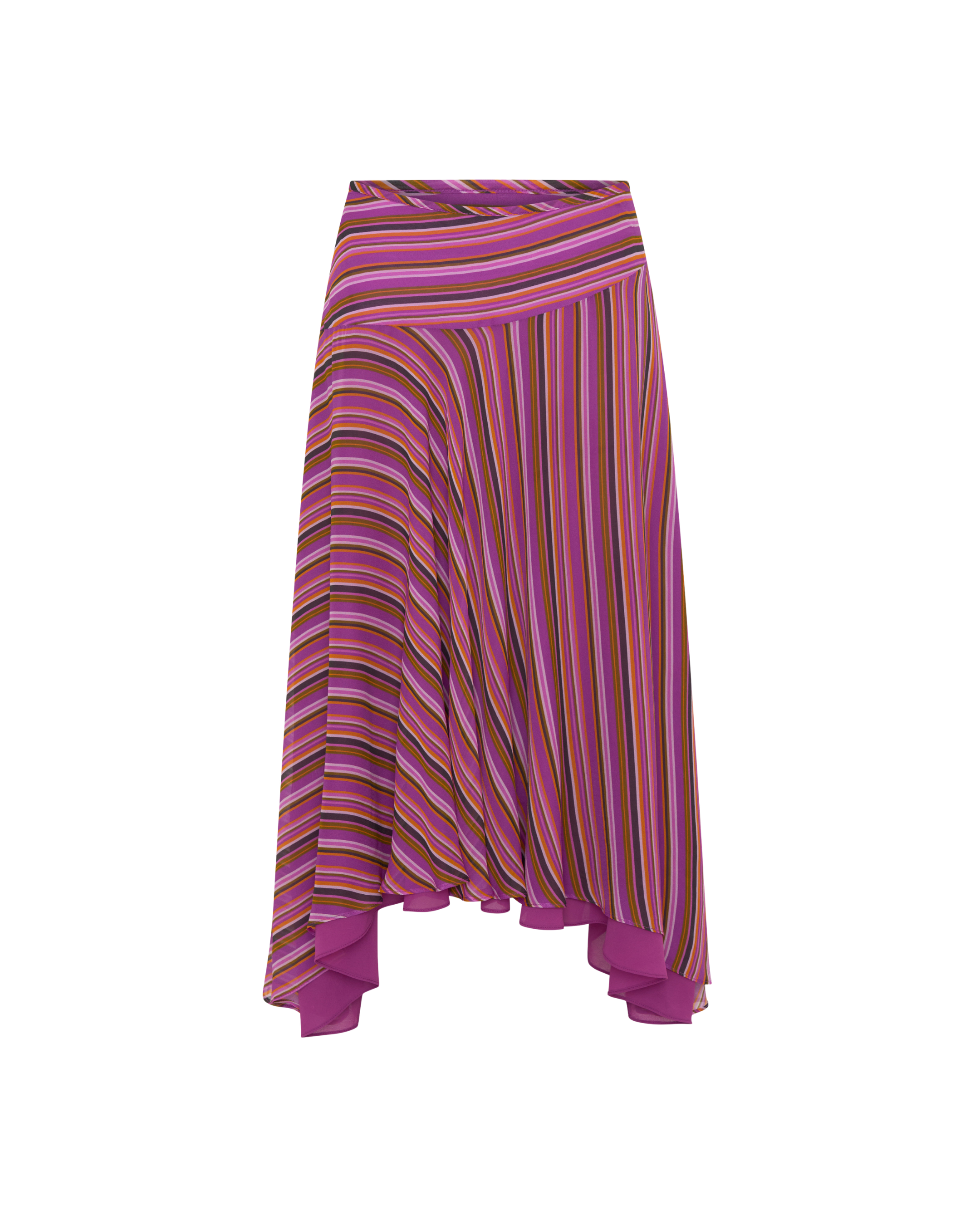 Heidi Midi Skirt - Plum