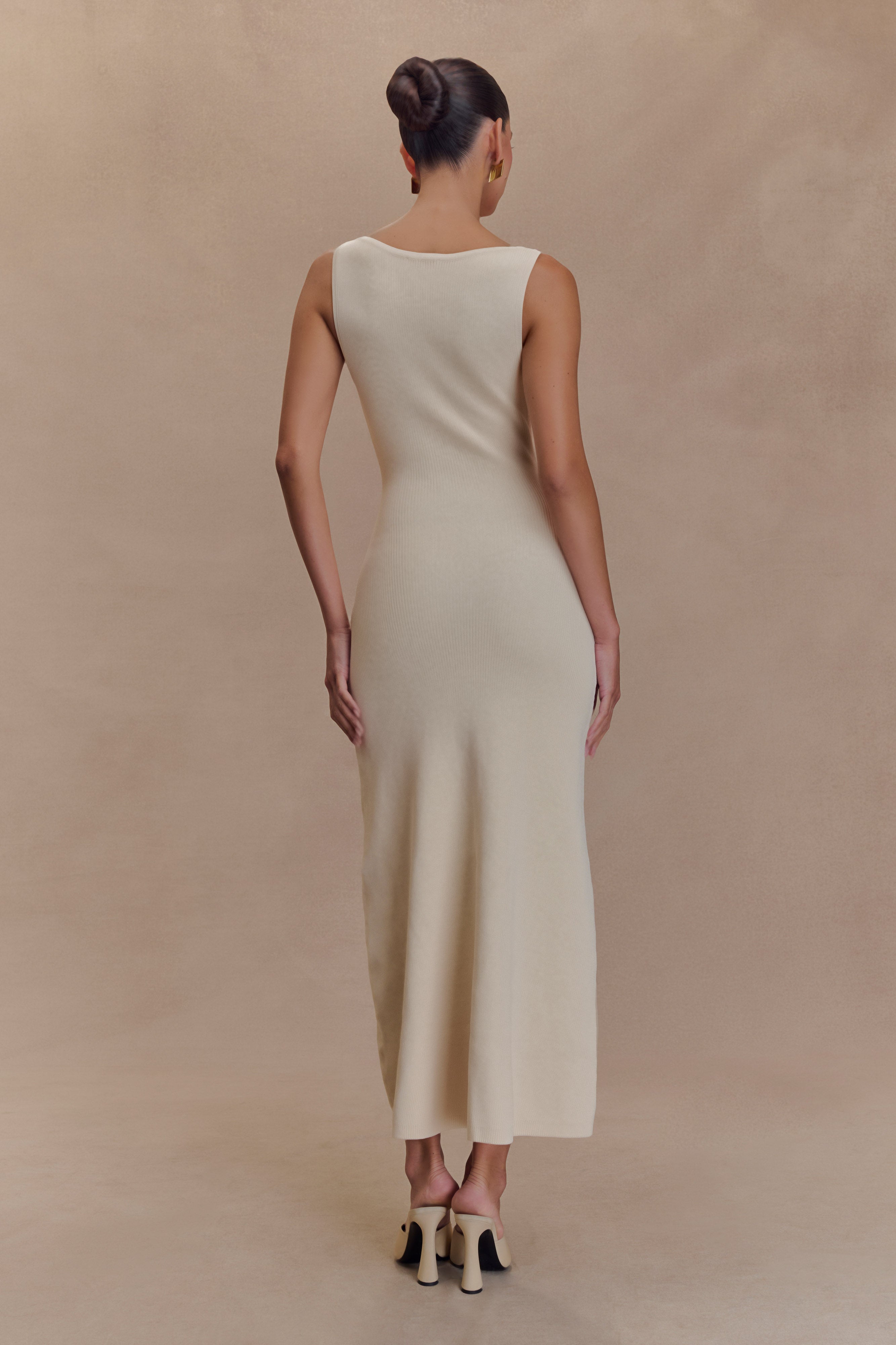 Sawyer Sleeveless Buttoned Maxi Dress