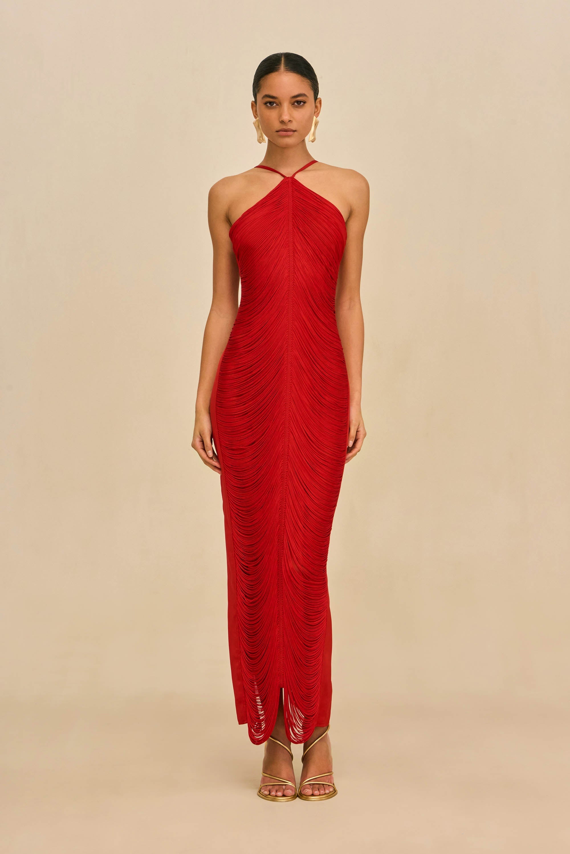 Renata Gown - Wine Red