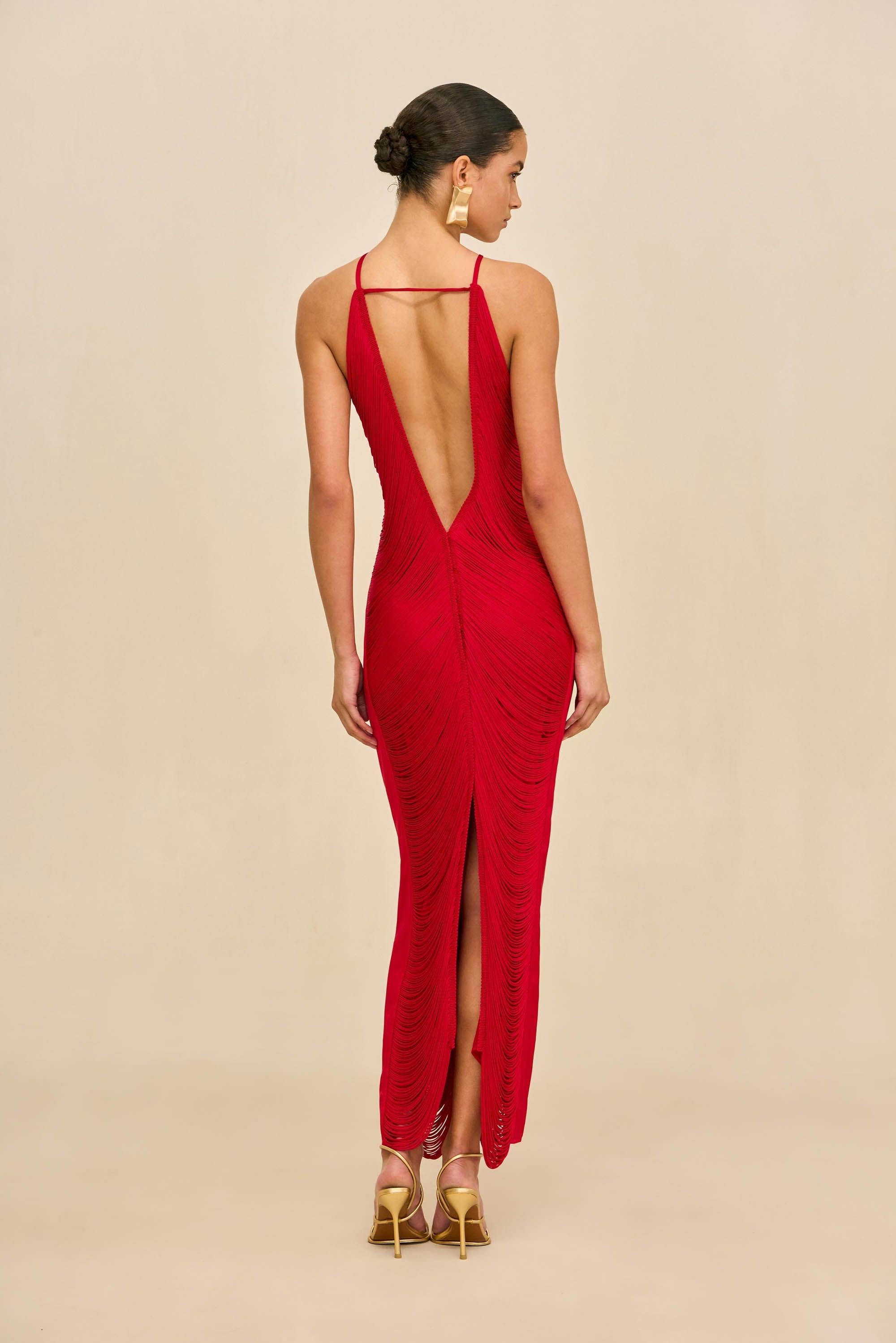 Renata Gown - Wine Red