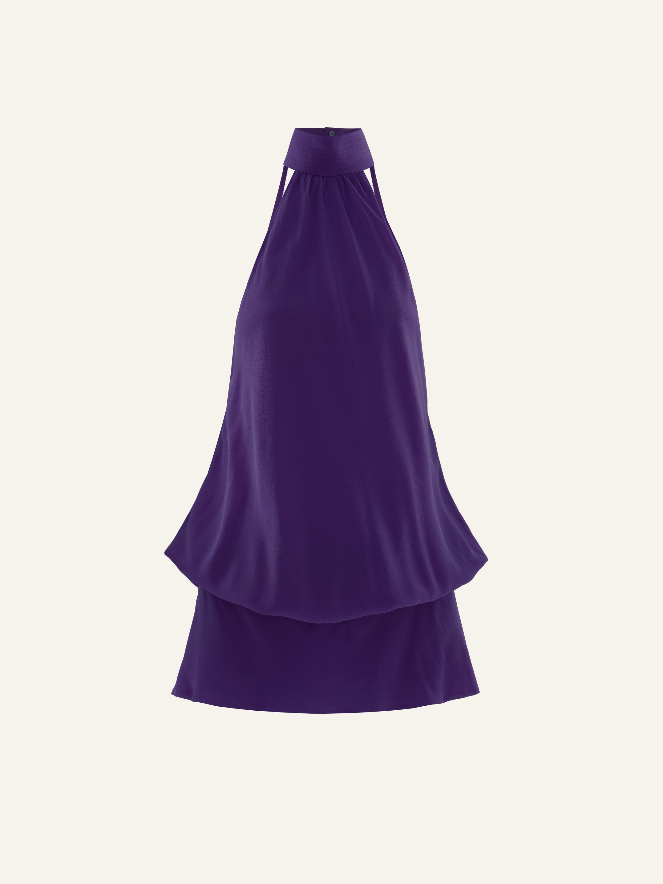 Museum Jumpsuit - Silk Purple (silk)