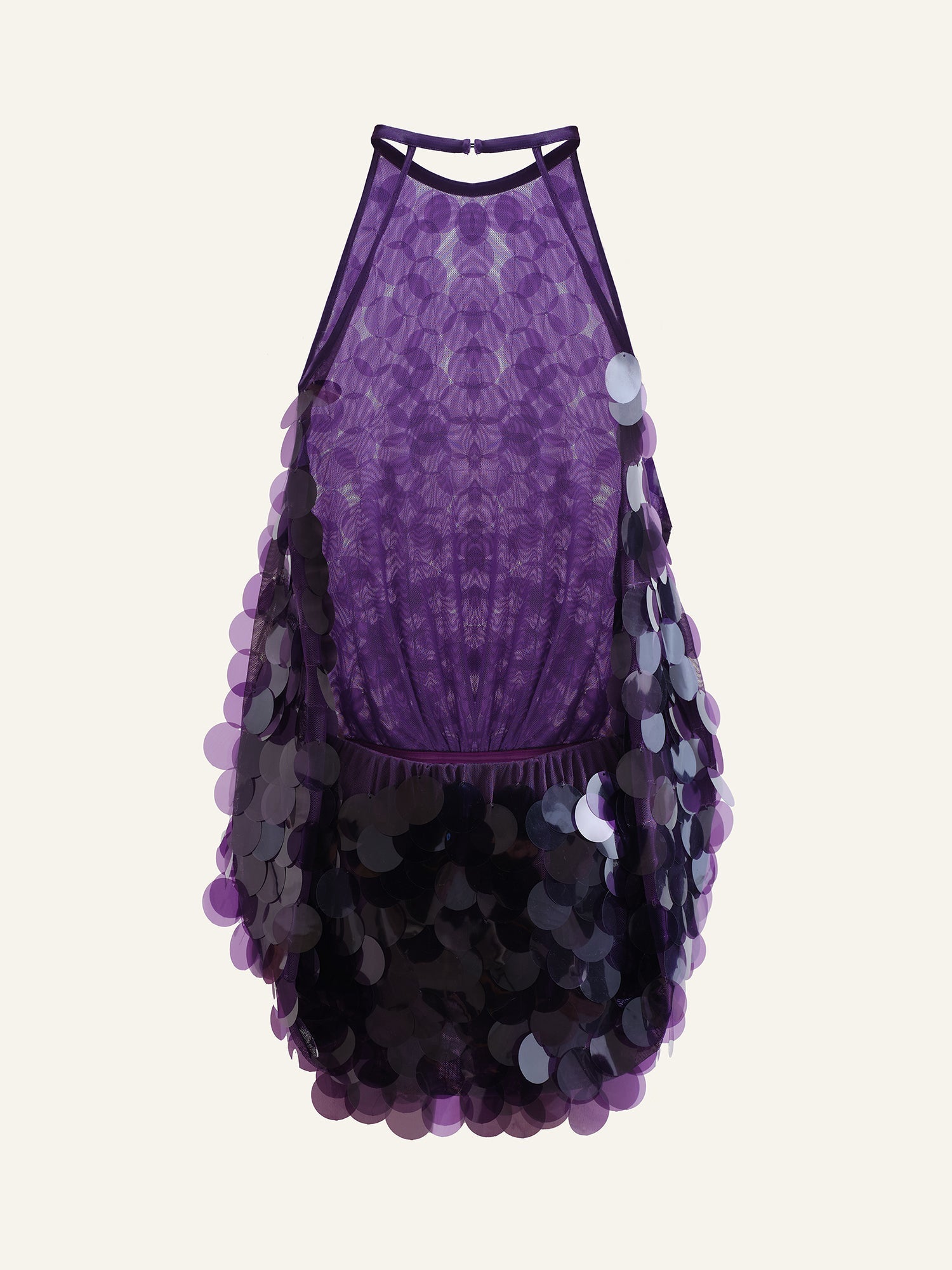 Museum Jumpsuit - Purple (sequins)