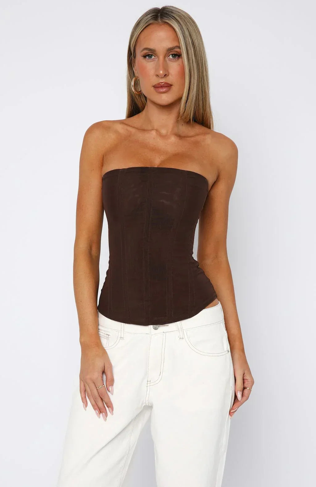 Tell Me A Secret Strapless Bustier