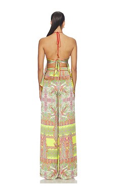 Vulcano Top - Yellow Paisley