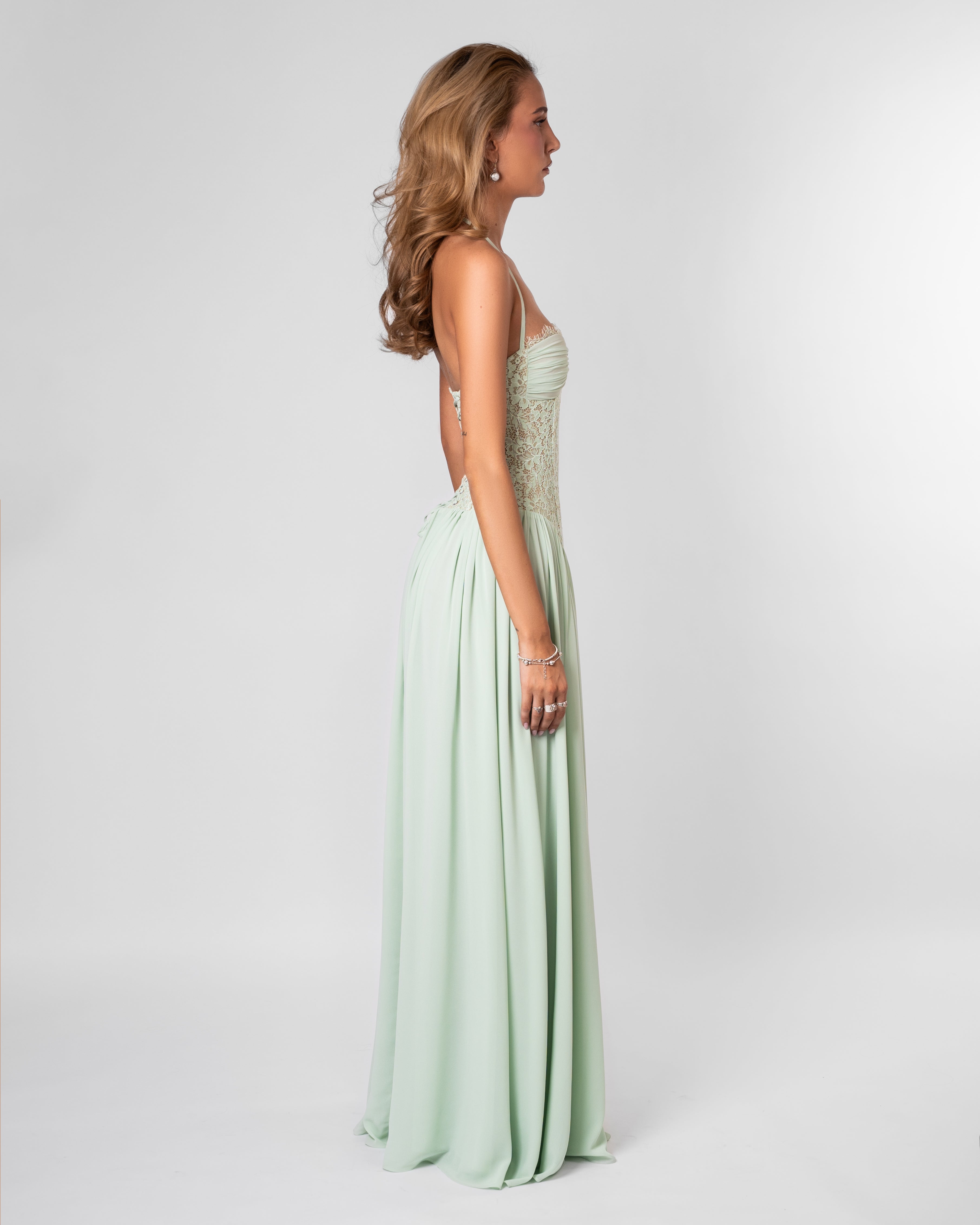 Faye Dress - Mint