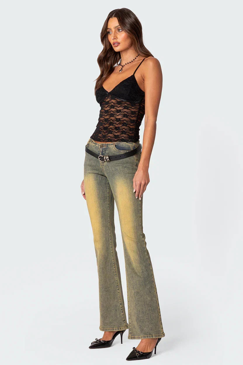 Azalea Lace Top