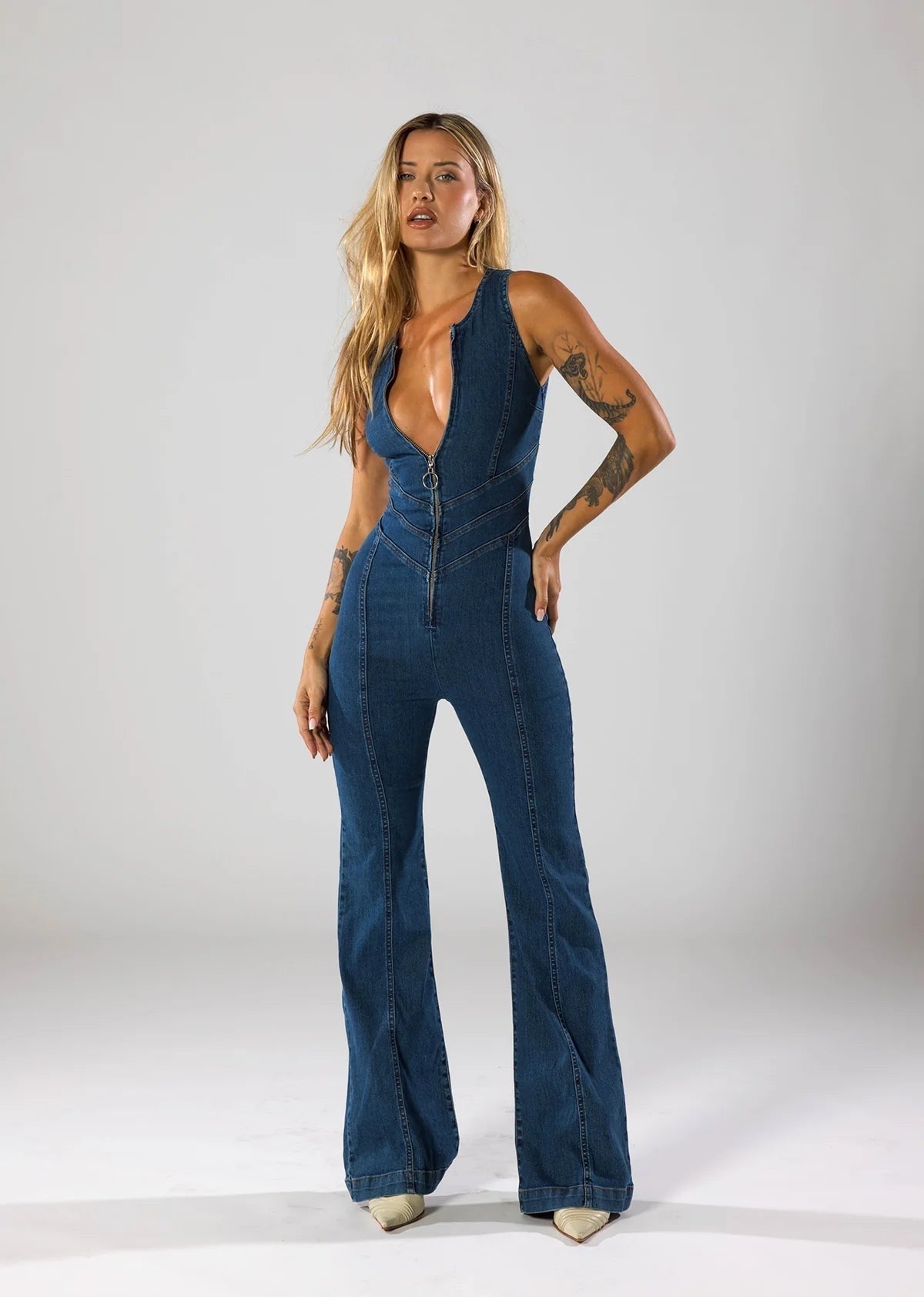 Arabella Denim Jumpsuit