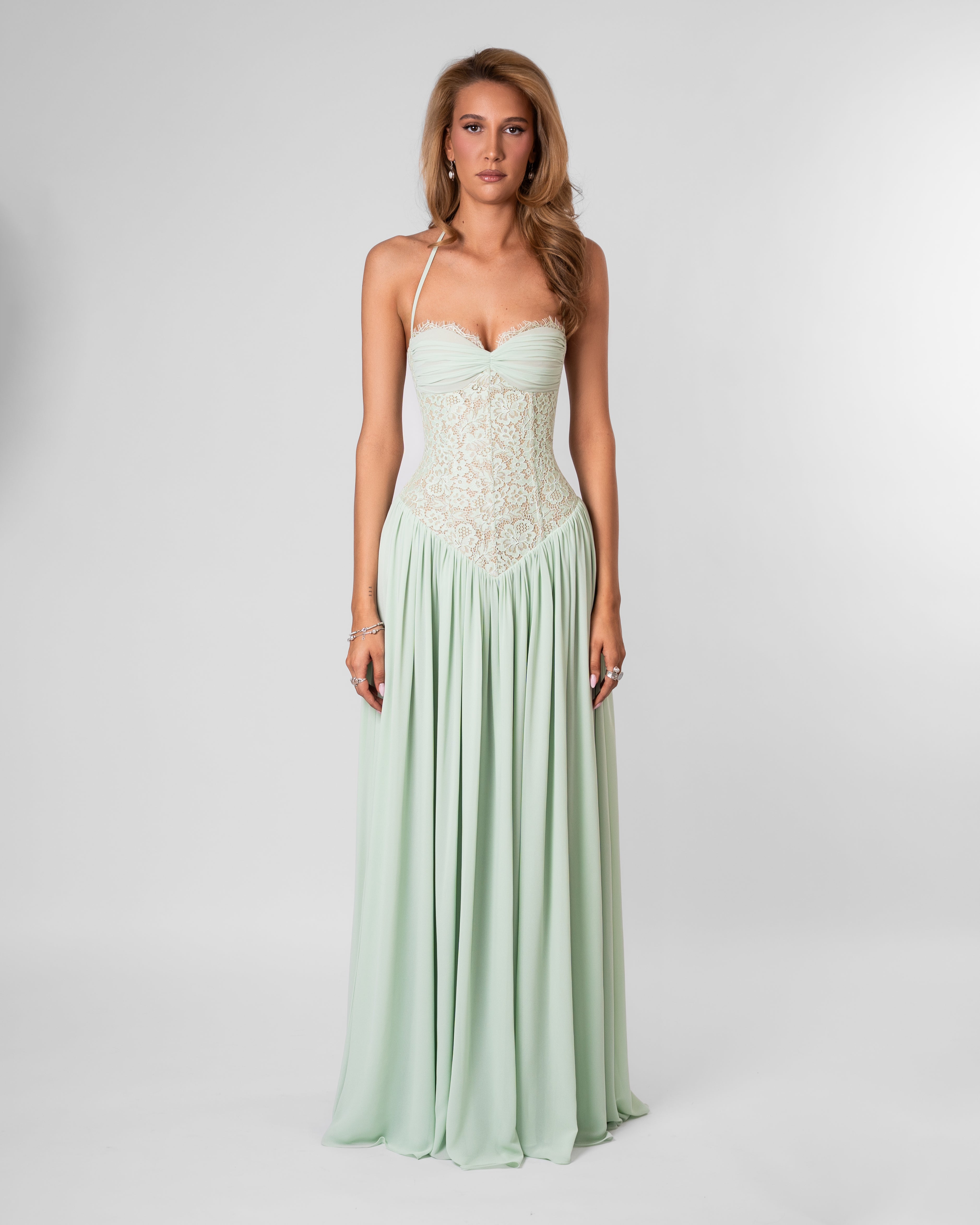 Faye Dress - Mint