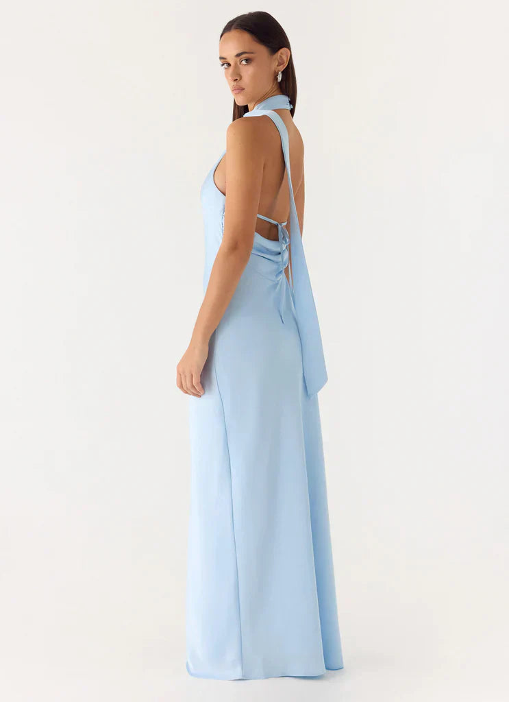 Keena Scarf Maxi Dress