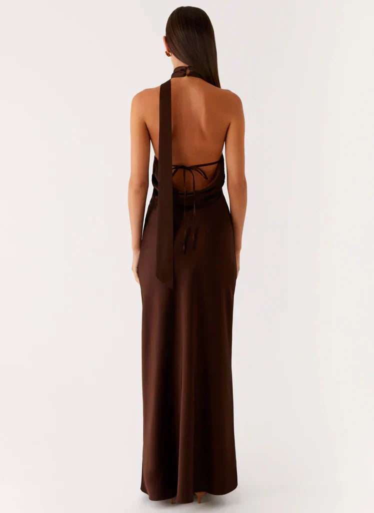 Keena Scarf Maxi Dress