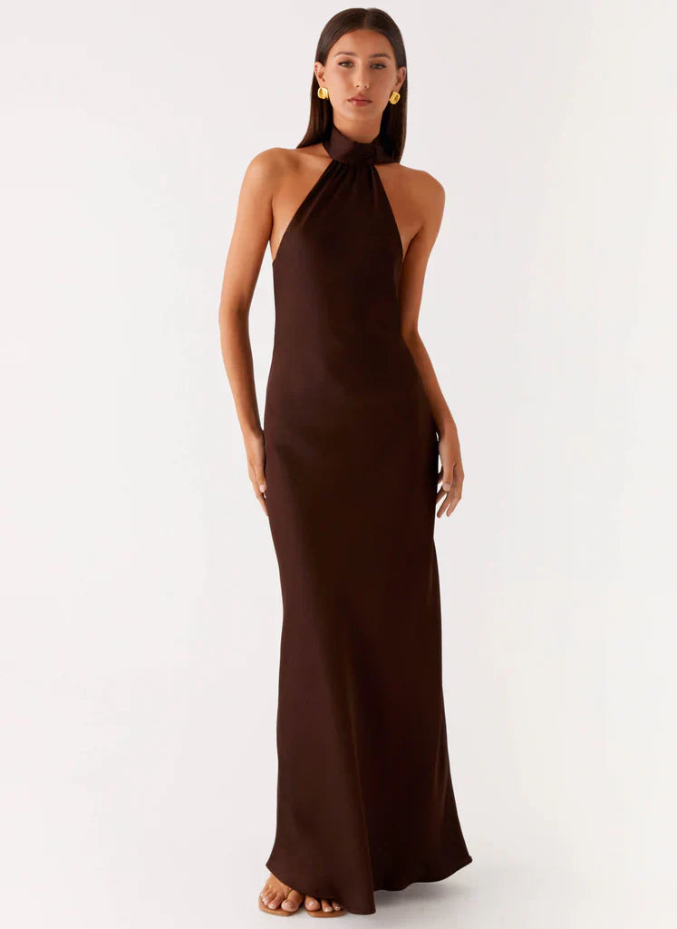 Keena Scarf Maxi Dress