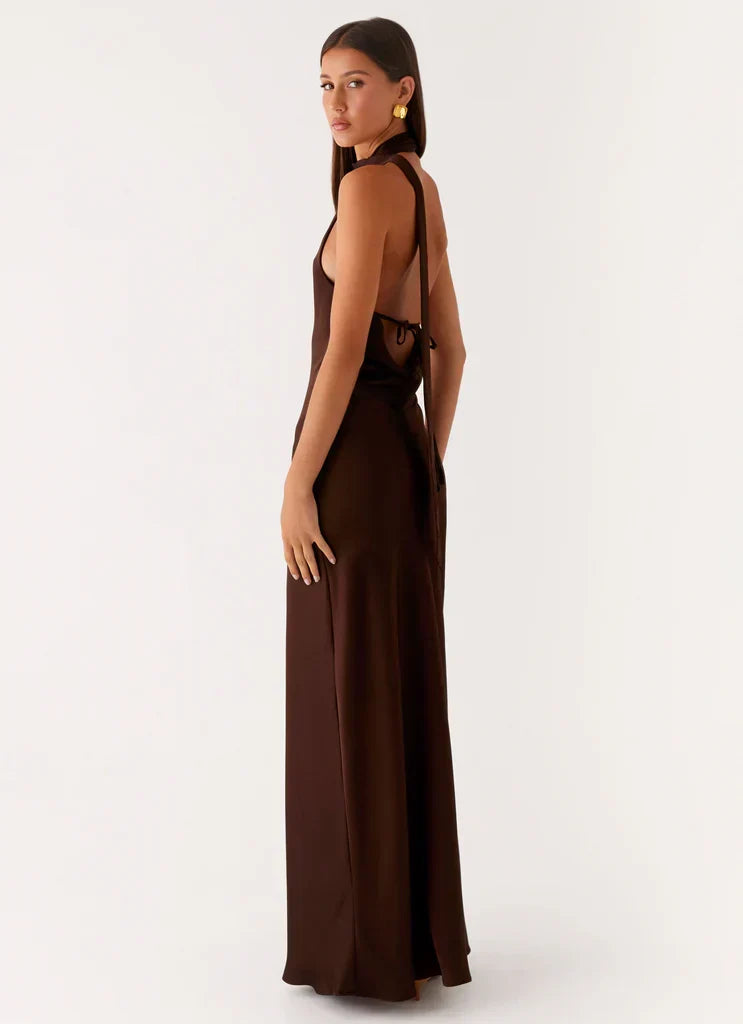 Keena Scarf Maxi Dress