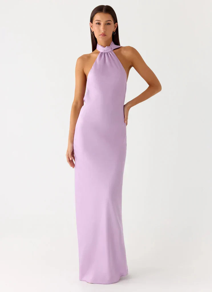 Keena Scarf Maxi Dress