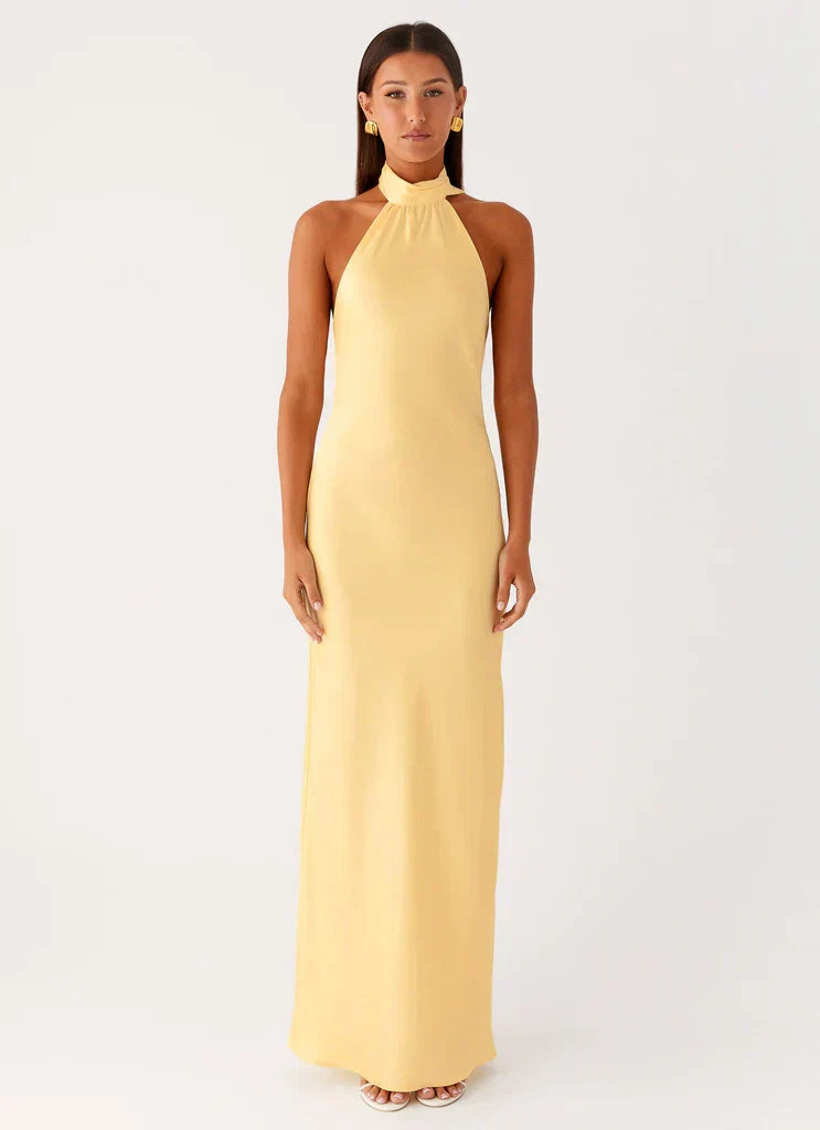 Keena Scarf Maxi Dress