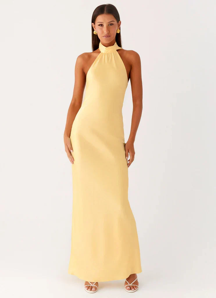 Keena Scarf Maxi Dress