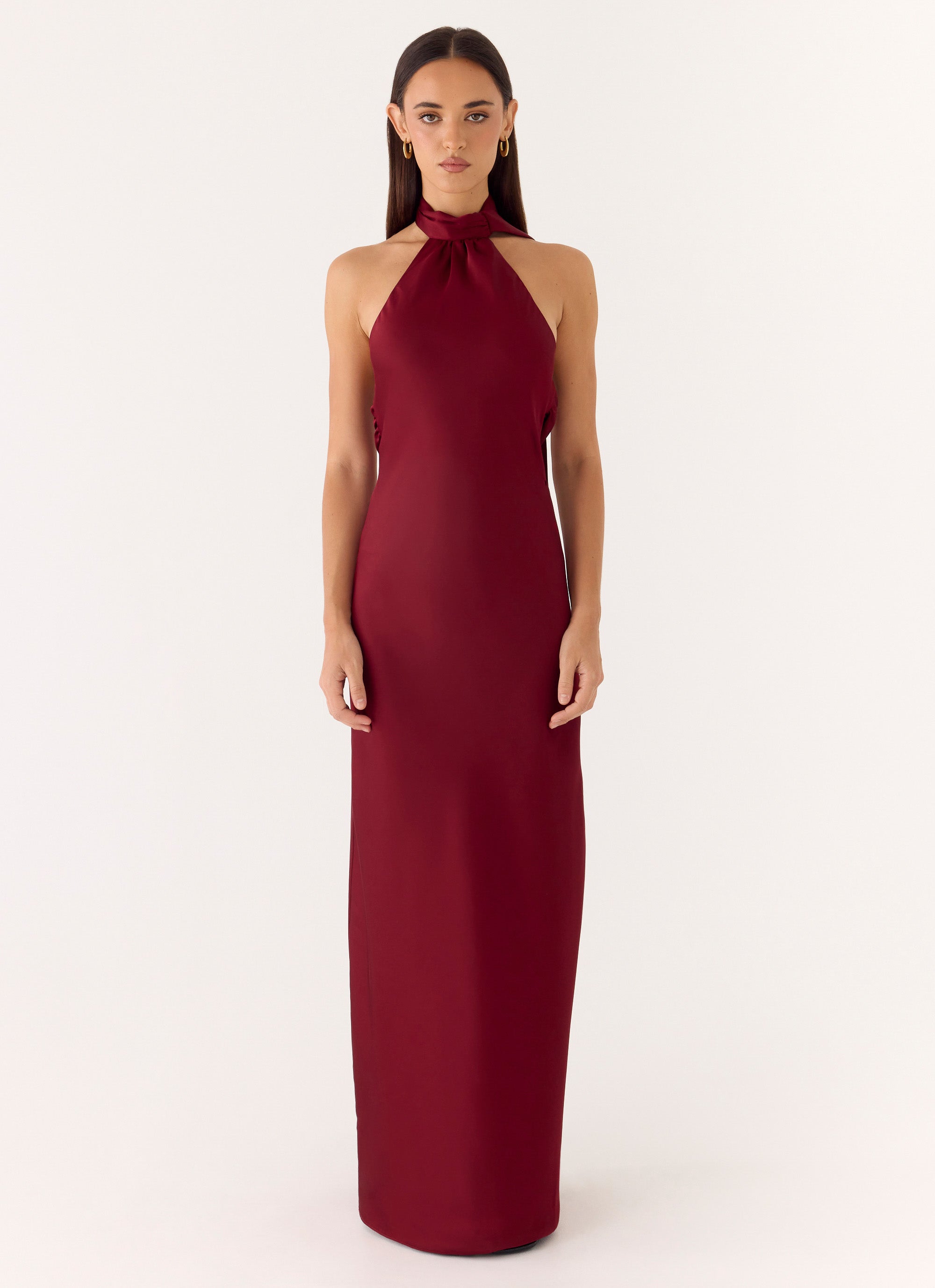 Keena Scarf Maxi Dress