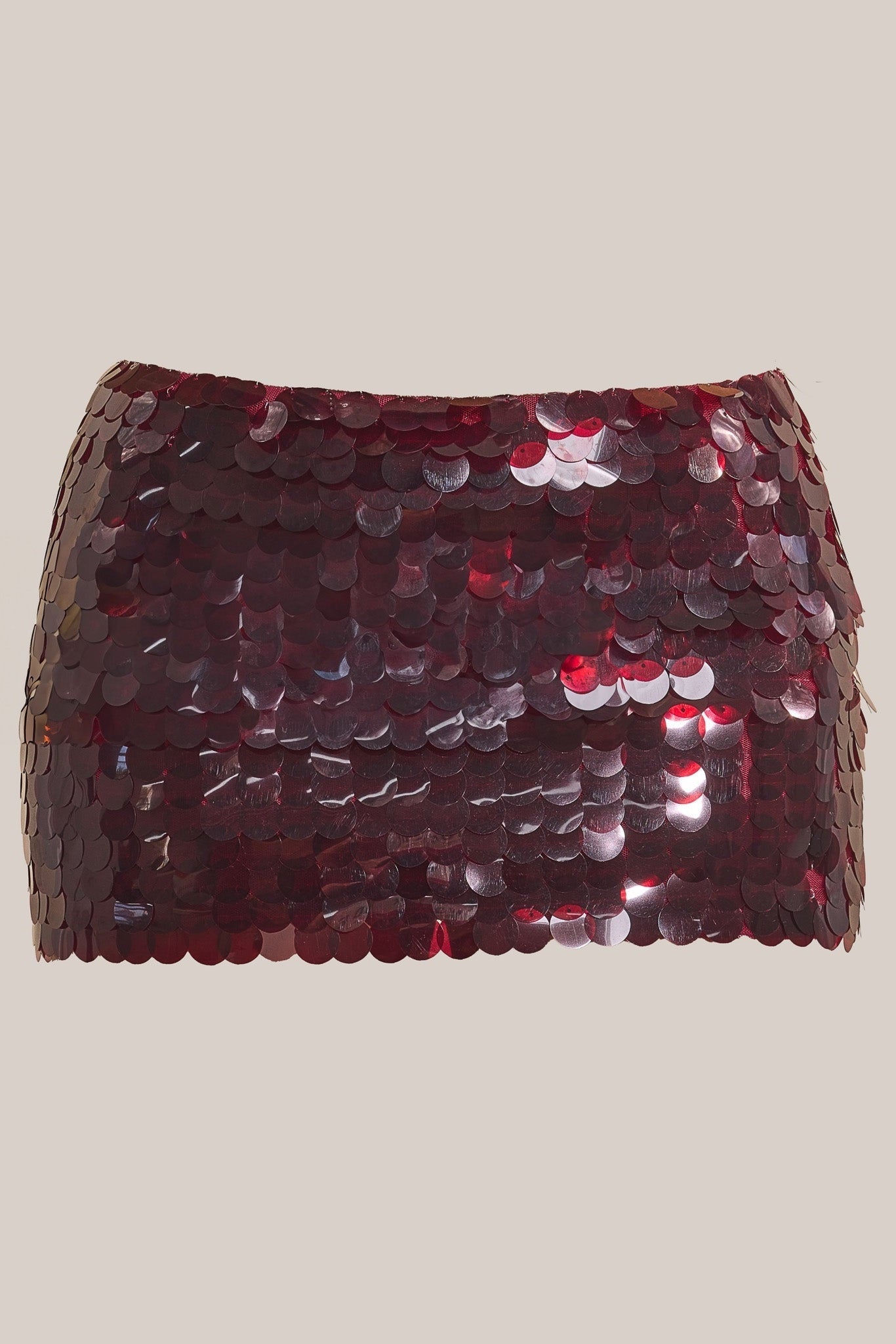Shimmi Skirt - Red