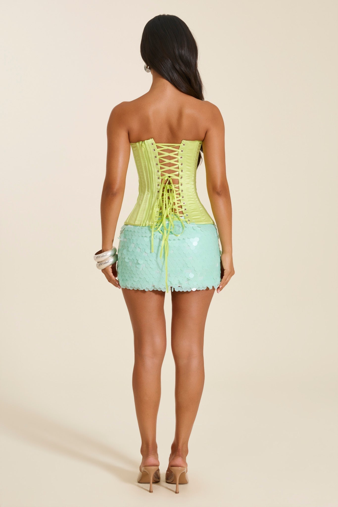 Shimmi Skirt - Blue