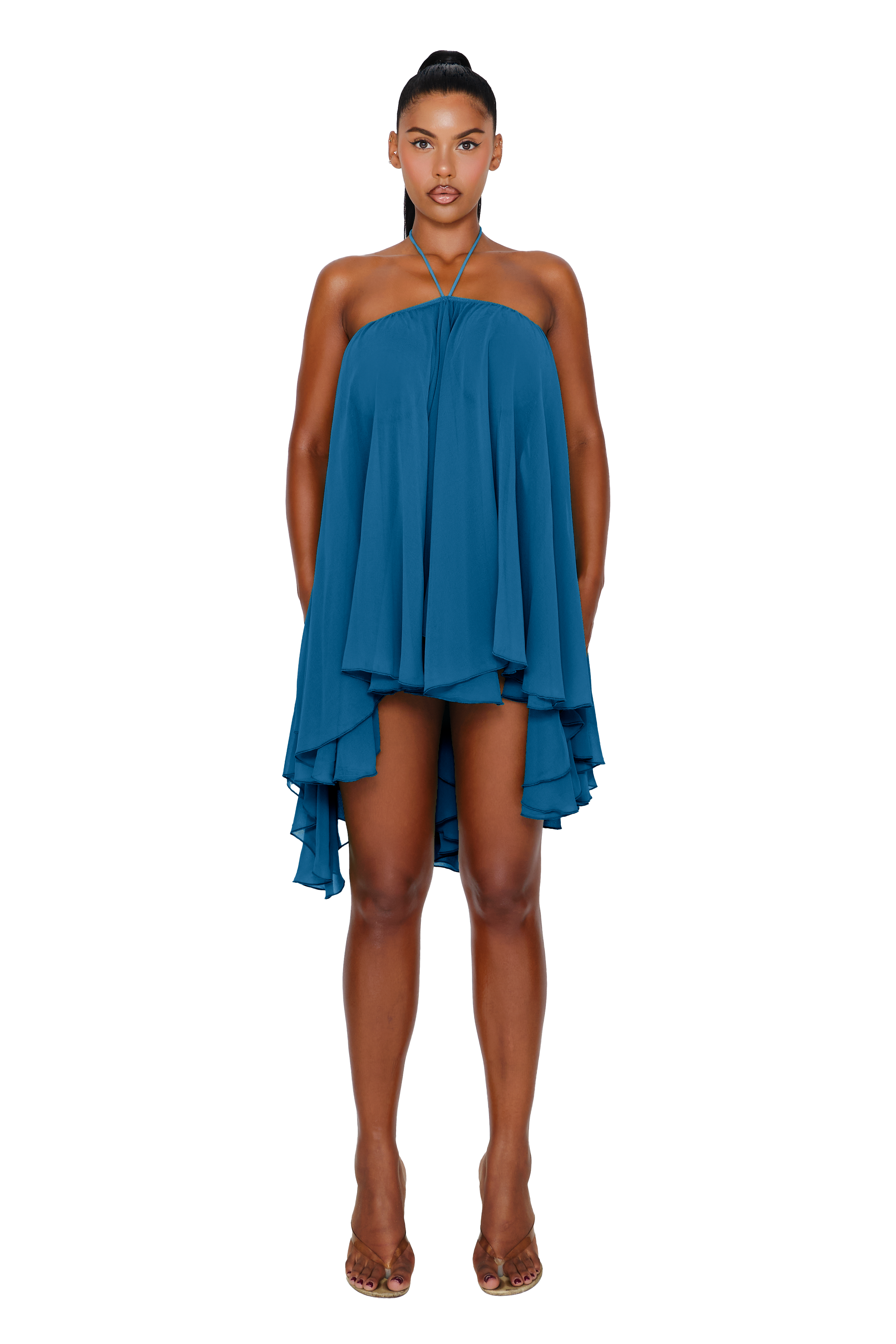 Thar Dress - Slate Blue