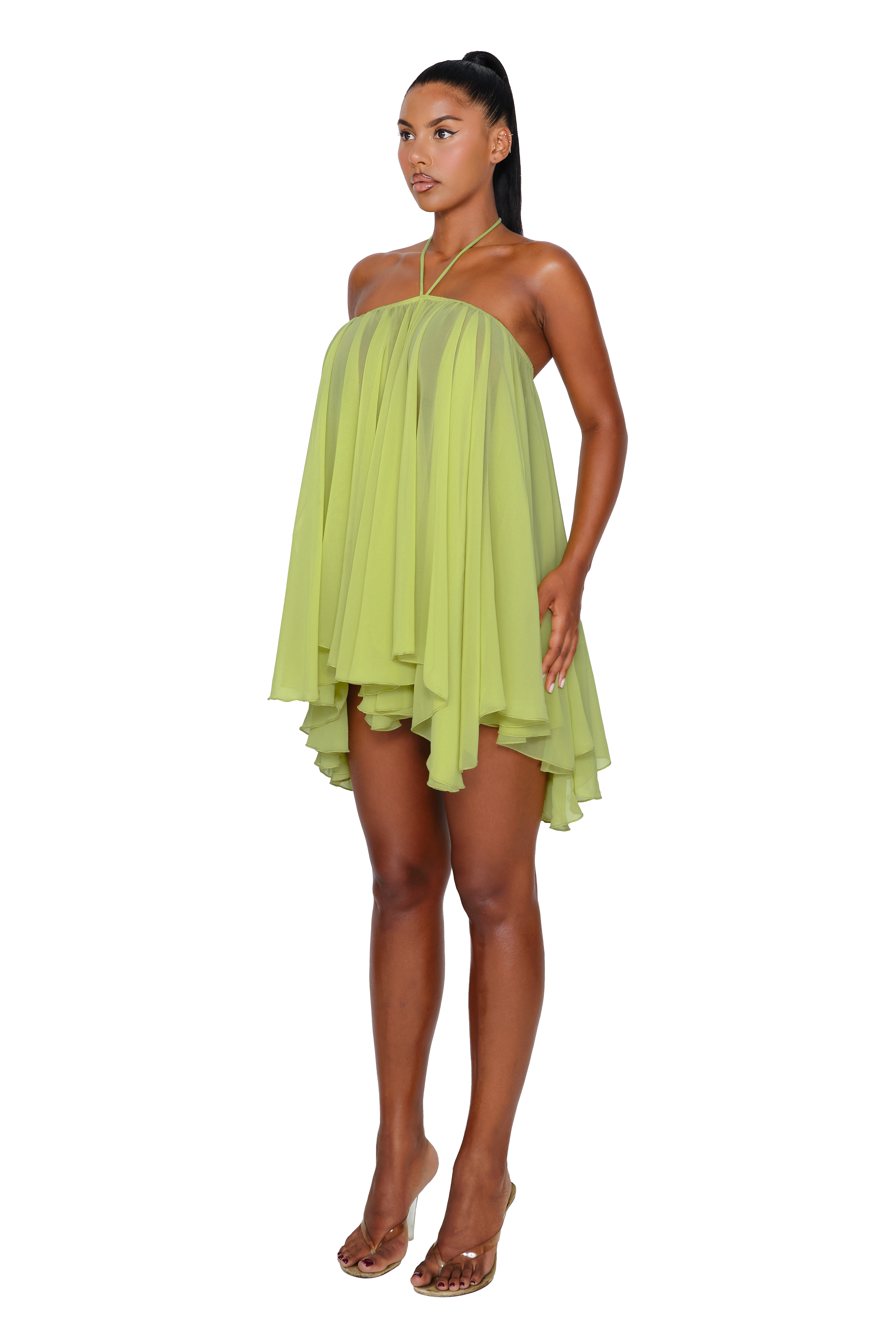 Thar Dress - Mojito Green