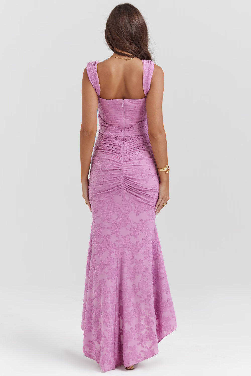 Bell floral maxi dress
