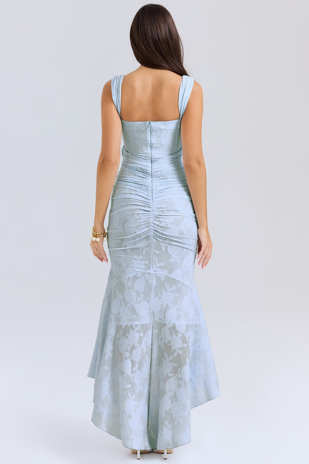 Bell floral maxi dress