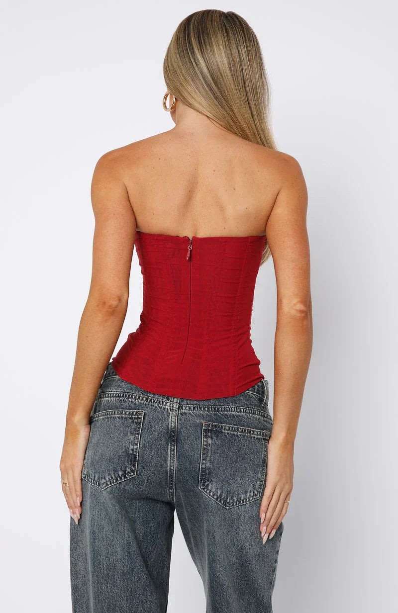 Tell Me A Secret Strapless Bustier