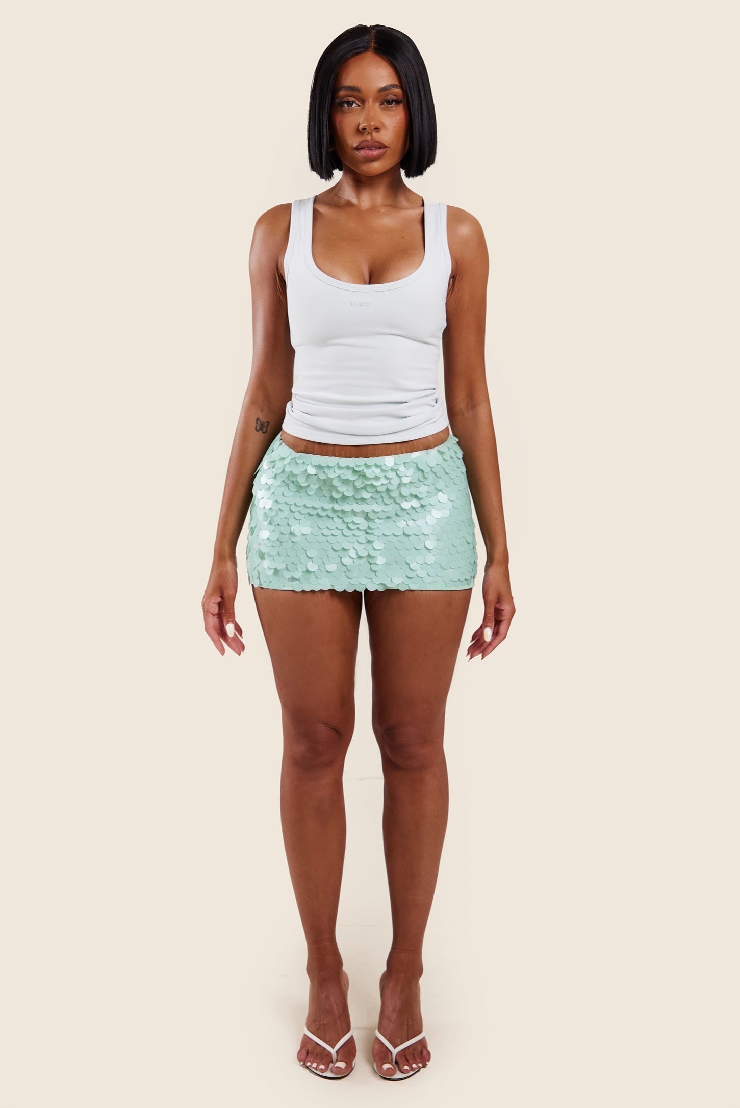 Shimmi Skirt - Blue