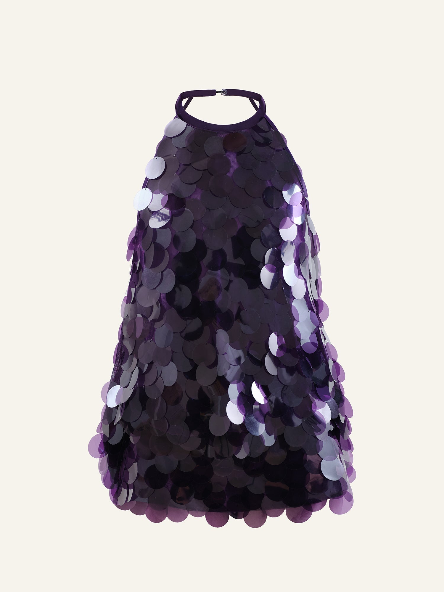 Museum Jumpsuit - Purple (sequins)