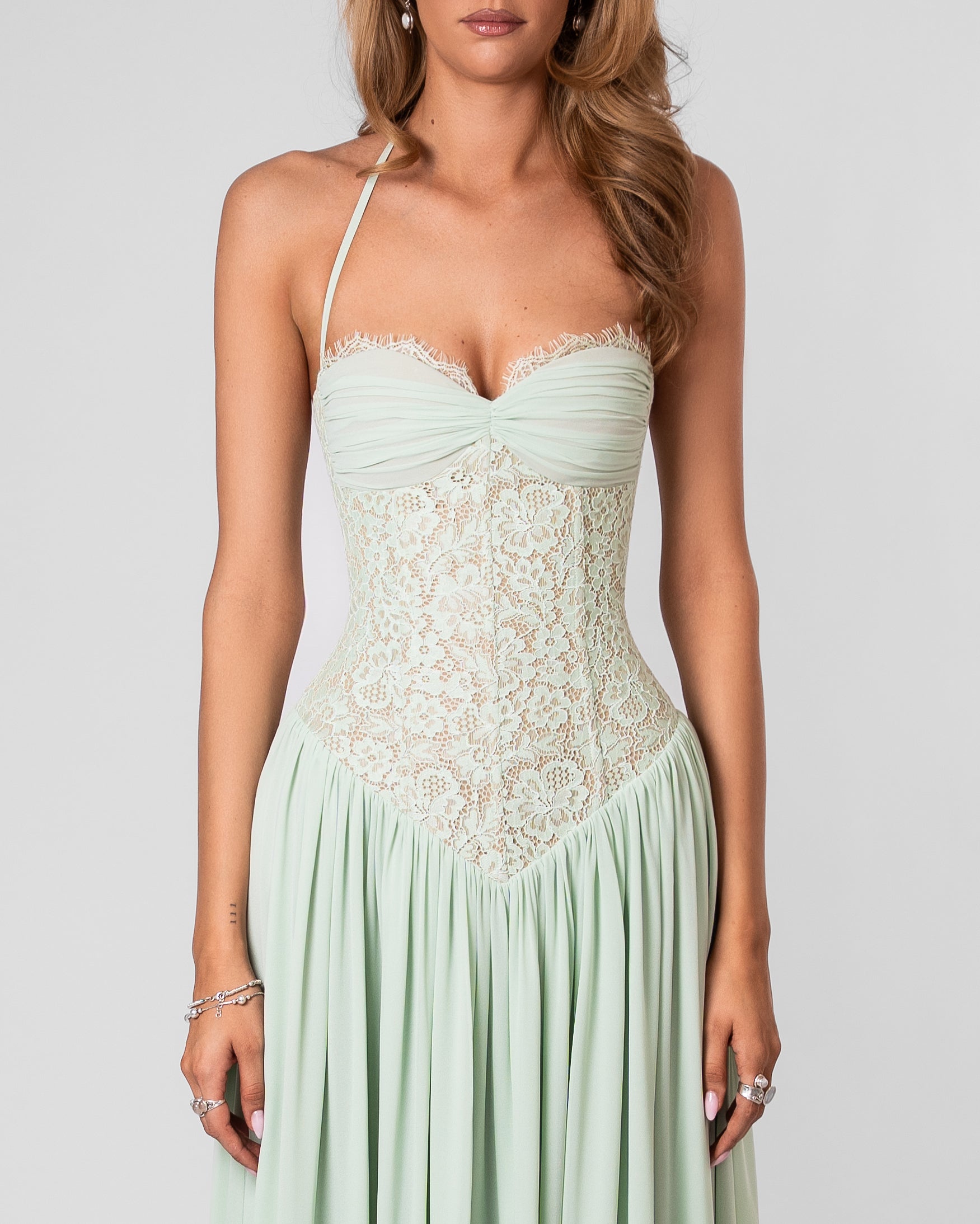 Faye Dress - Mint