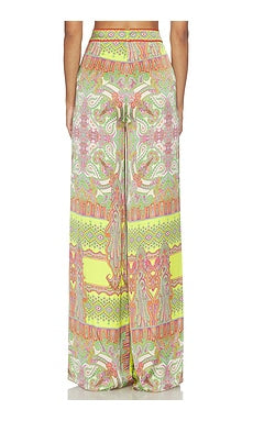 Triest Pants - Yellow Paisley