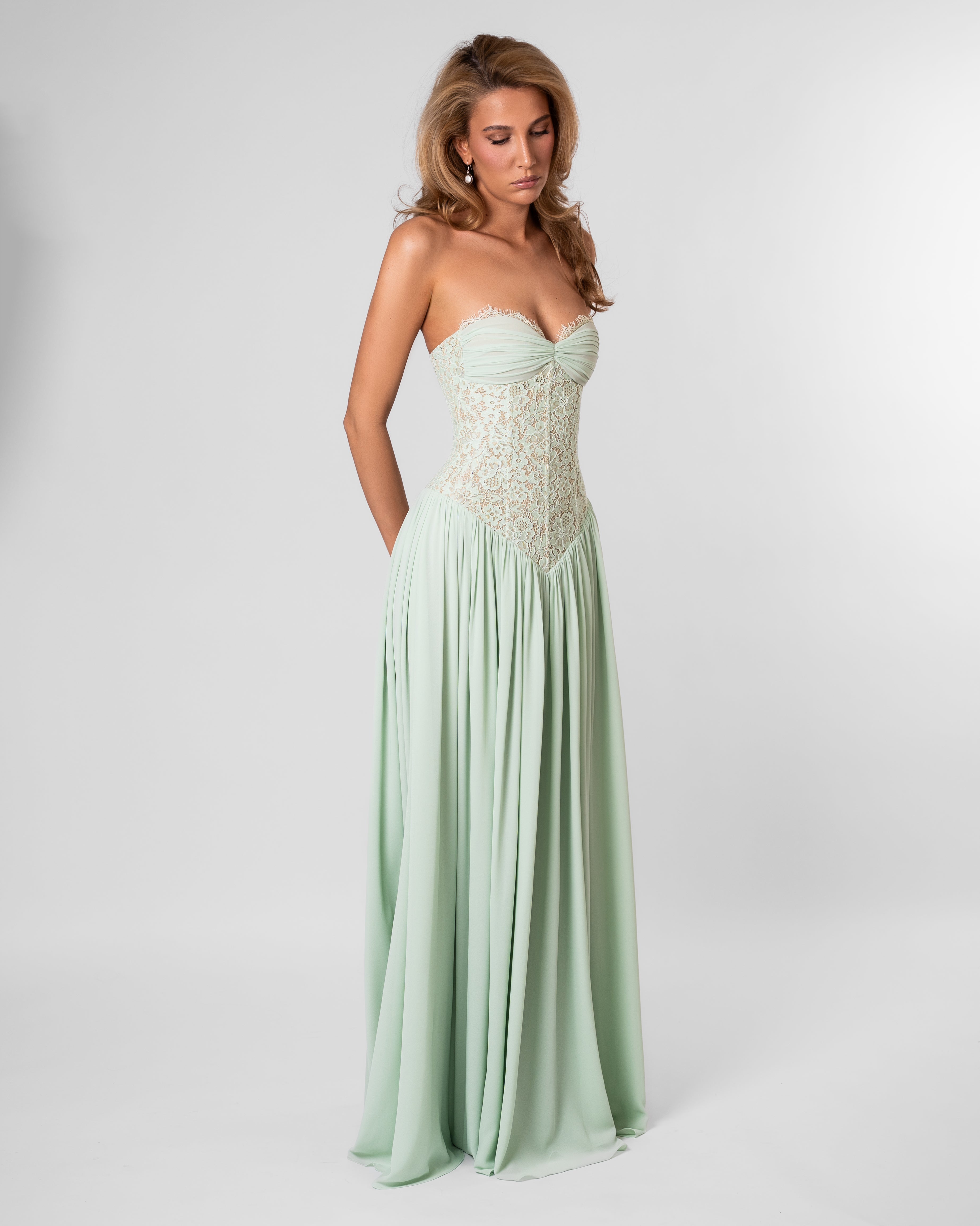 Faye Dress - Mint