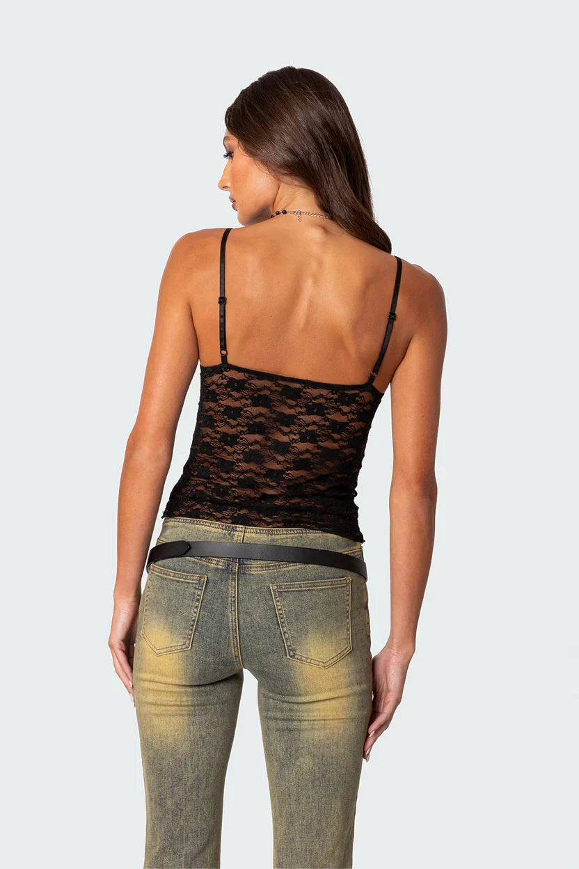 Azalea Lace Top