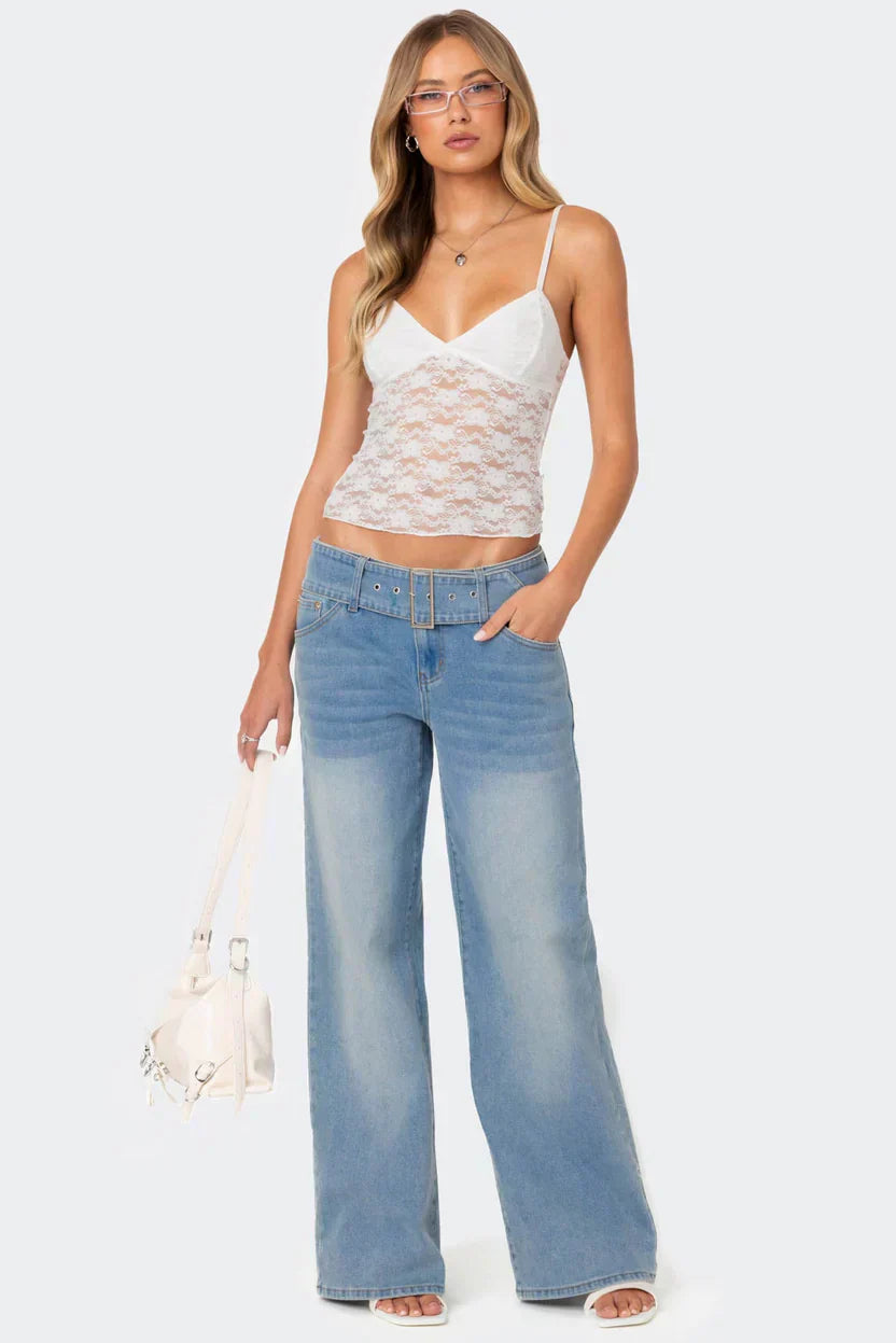 Azalea Lace Top