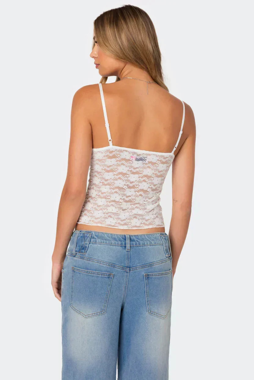 Azalea Lace Top