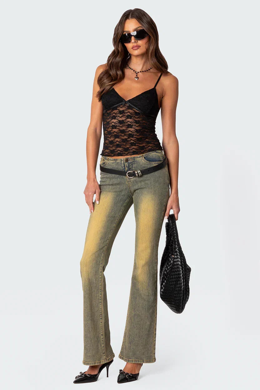 Azalea Lace Top