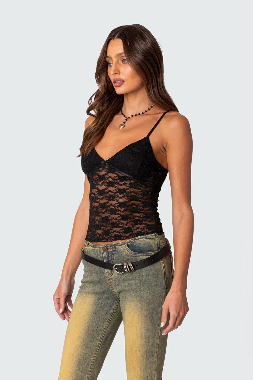Azalea Lace Top