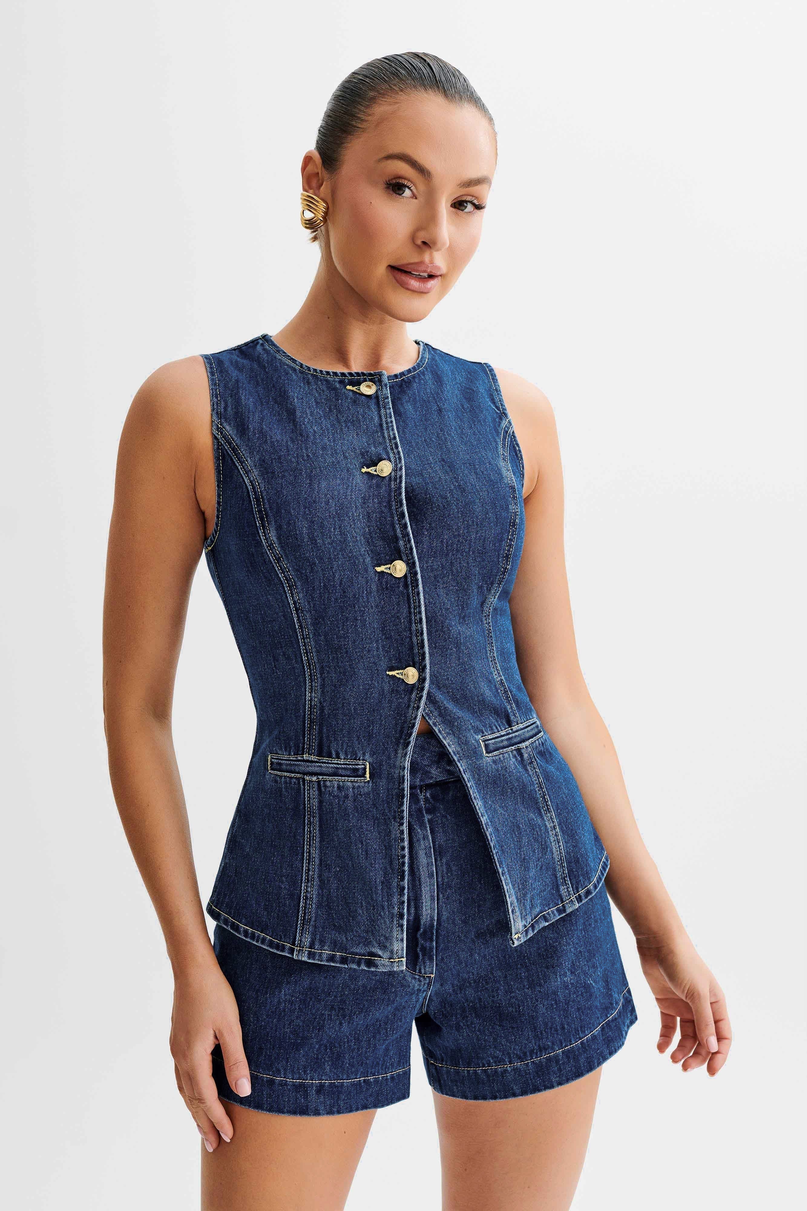 Isabeau Denim Set