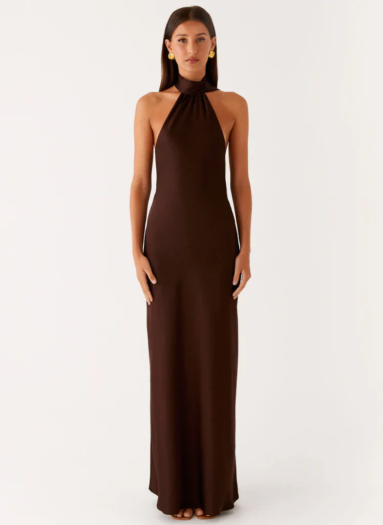 Keena Scarf Maxi Dress