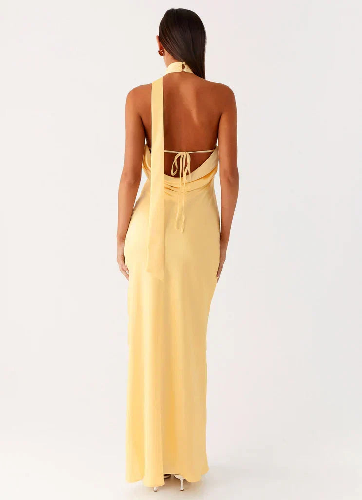 Keena Scarf Maxi Dress