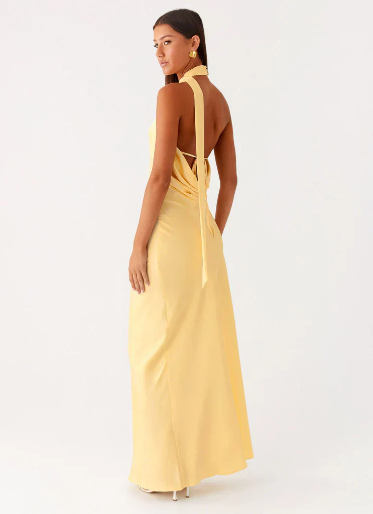 Keena Scarf Maxi Dress