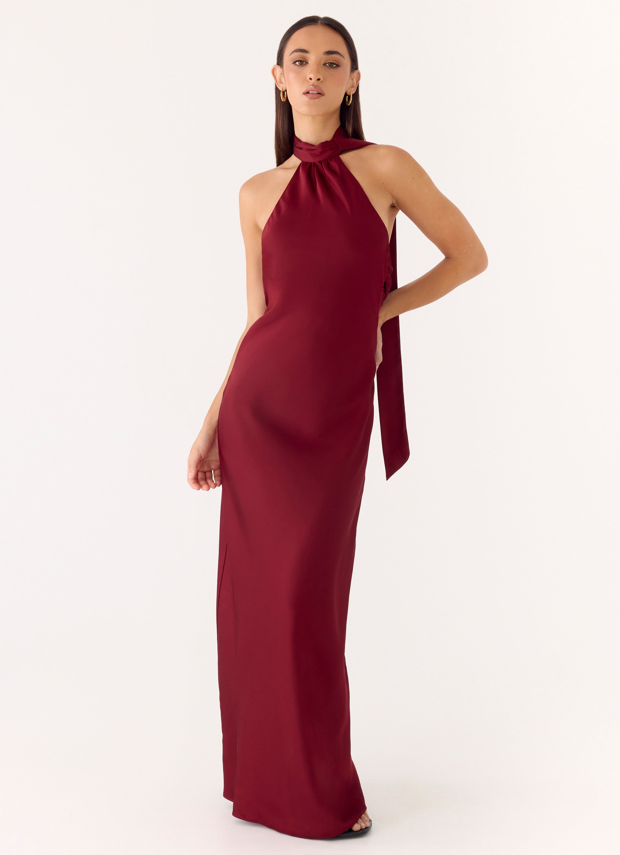 Keena Scarf Maxi Dress