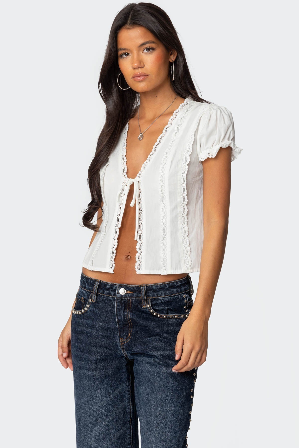 Clementine Lace Top