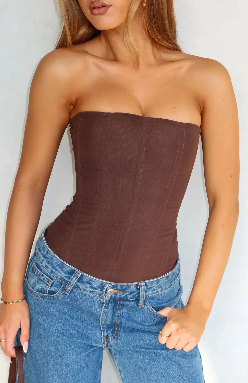 Tell Me A Secret Strapless Bustier