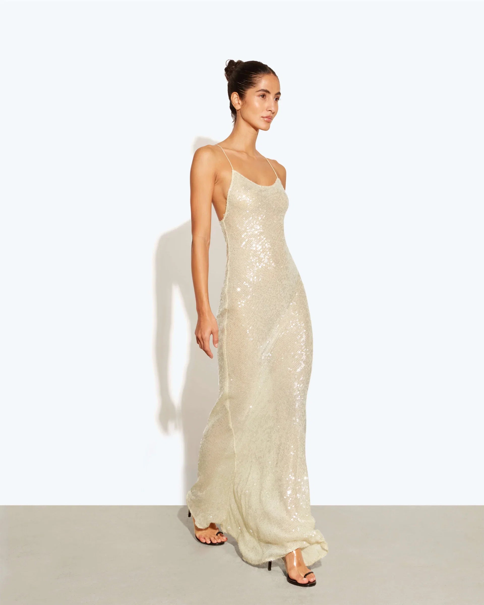Olivia Sequin Maxi Dress