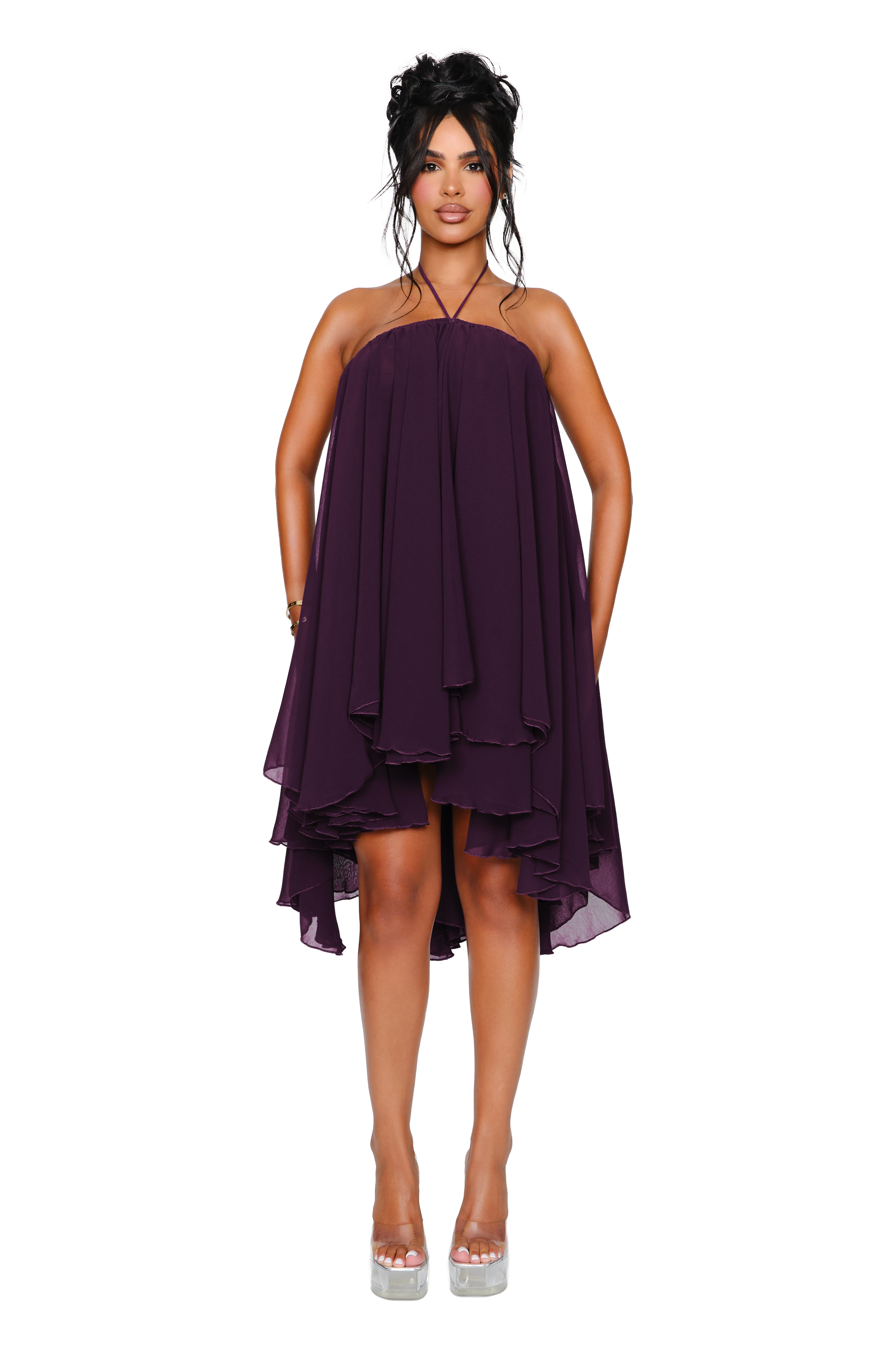 Thar Dress - Mulberry