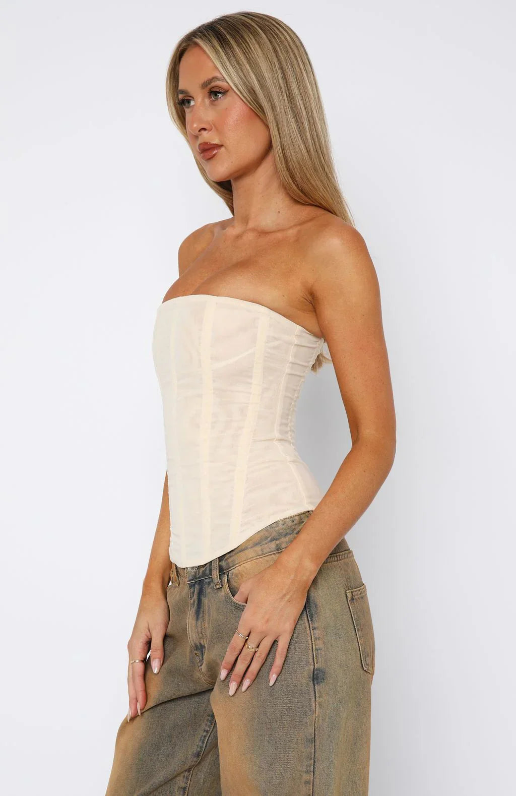 Tell Me A Secret Strapless Bustier