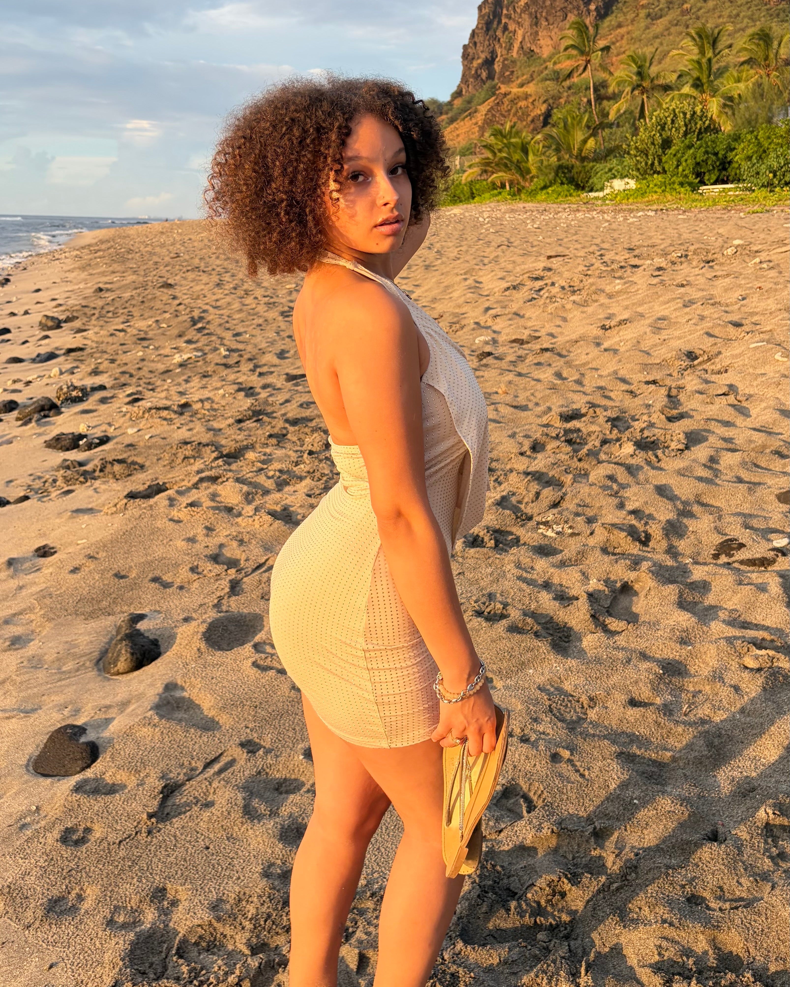 Kate Mini Dress - Khaki